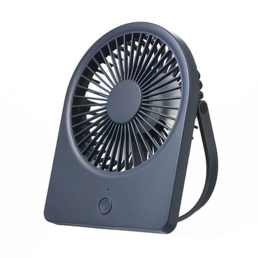 Premium prijenosni ventilator Techsuit "Mini Fan" iznimno malen i s priručnim stalkom - plavi