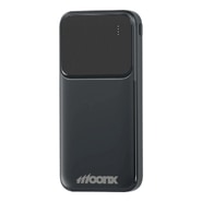 Power bank MOONX "MP01" 10000 mAh 20W, s jednim USB-C i dva USB-A izlaza - crni