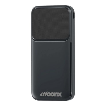 Power bank MOONX "MP01" 10000 mAh 20W, s jednim USB-C i dva USB-A izlaza - crni Power bank MOONX "MP01" 10000 mAh 20W, s jednim USB-C i dva USB-A izlaza - crni