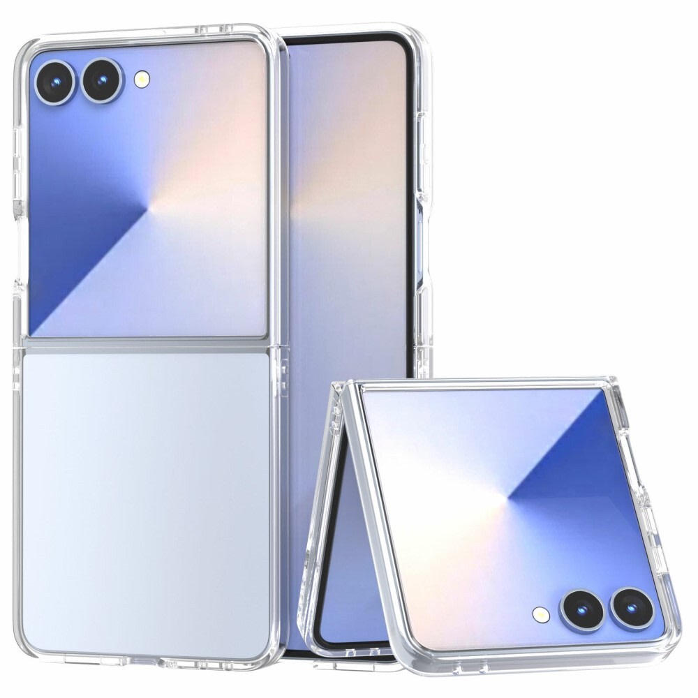 TPU gel maska za Samsung Galaxy Z Flip7 - prozirna