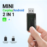 Ottocast Mini bežični CarPlay / Android Auto adapter za automatsko povezivanje vozila i telefona bez kabela – USB-A ili USB-C