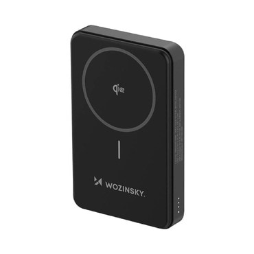 Power bank Wozinsky "WLWP" sa stalkom, 10000mAh Qi2 s MagSafe 22.5W, jednim USB-C i jednim USB-A izlazom - crni Power bank Wozinsky "WLWP" sa stalkom, 10000mAh Qi2 s MagSafe 22.5W, jednim USB-C i jednim USB-A izlazom - crni