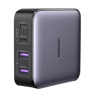 Zidni adapter za punjenje Baseus "GaN2 Pro Quick Travel Charger" 100W s dva USB-A i dva USB-C izlaza i uključenim USB-C kabelom - bijeli Zidni adapter za punjenje Baseus "GaN2 Pro Quick Travel Charger" 100W s dva USB-A i dva USB-C izlaza i uključenim USB-C kabelom - bijeli