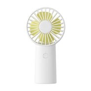 Premium prijenosni mini ventilator JisuLife "Life6" s USB punjenjem i tri brzine - bijeli