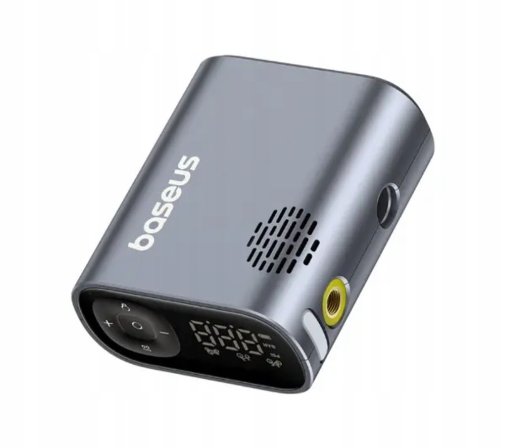 Mini kompresor Baseus "Inflator" - prijenosna pumpa za gume ili lopte - 2500mAh - crni