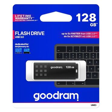 USB stick 3.2 Goodram Pendrive UME3 128GB - crni
