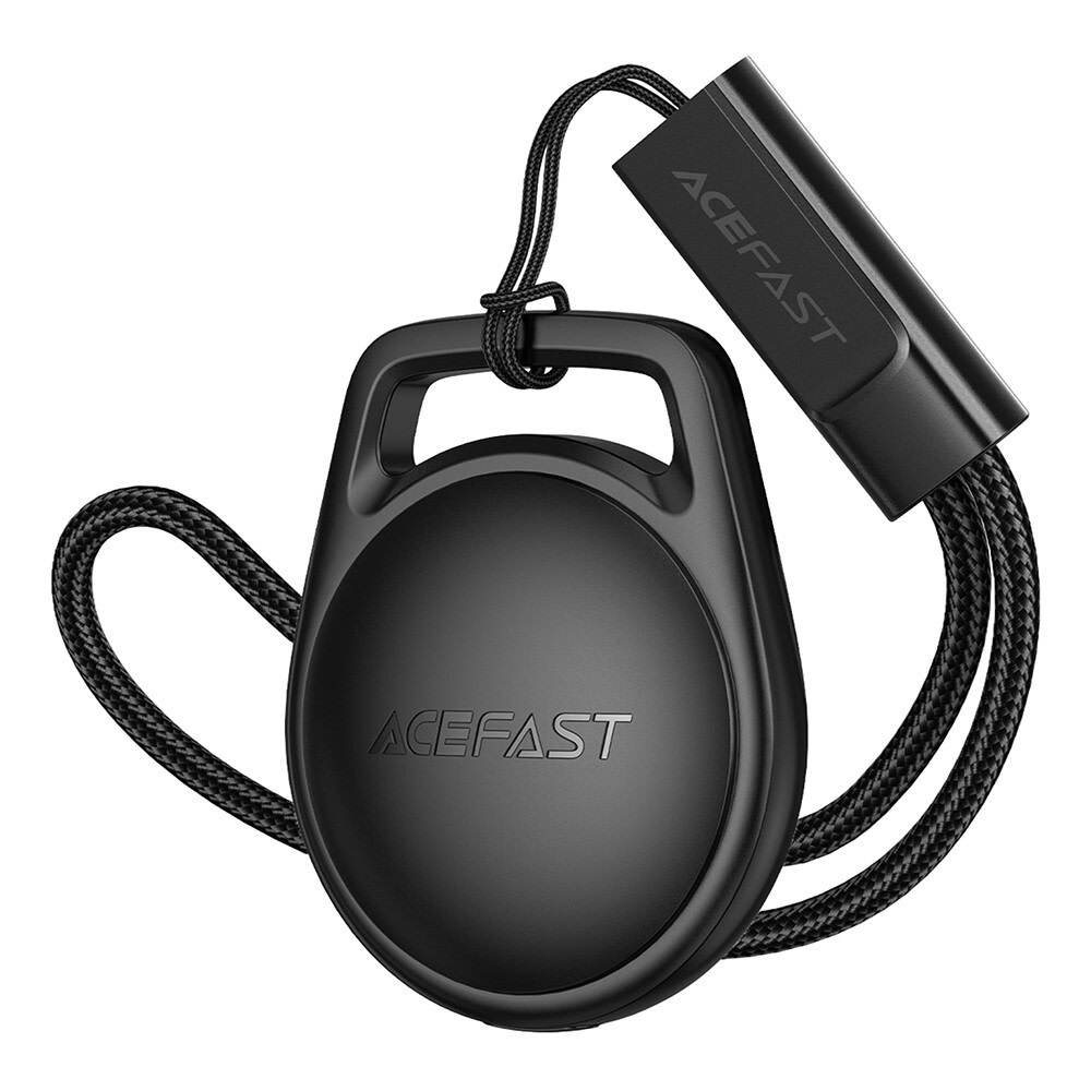 Sledilni uređaj Acefast S2 s Bluetooth vezom i podrškom za Apple Find My – crni