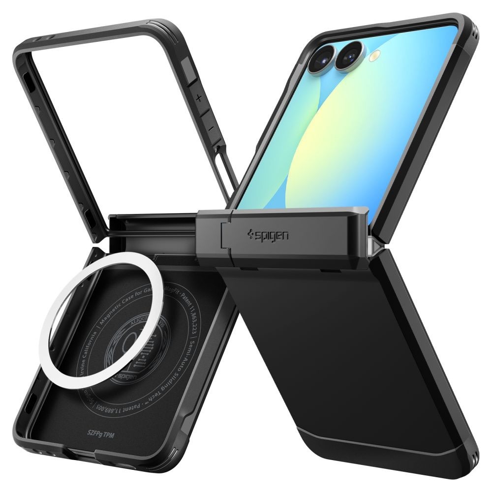Maska Spigen "Tough Armor MagFit Pro" za Samsung Galaxy Z Flip7 - black