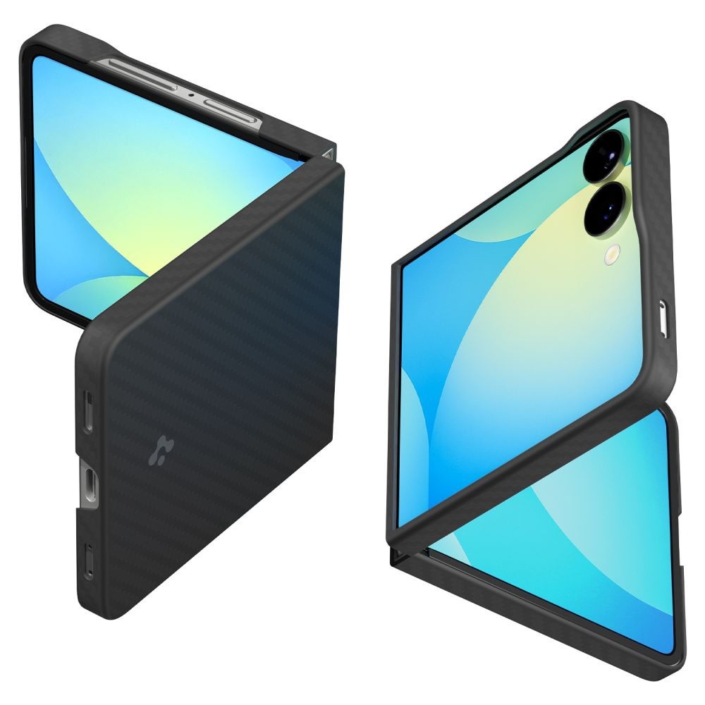 Maska Spigen "Air Skin" za Samsung Galaxy Z Flip7 - aramid black