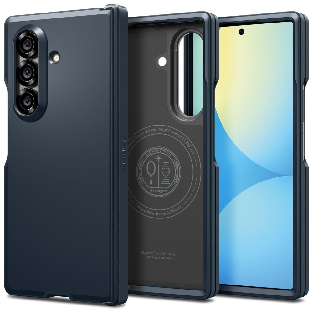 Maska Spigen "Tough Armor MagFit Pro" za Samsung Galaxy Z Fold7 - metal slate