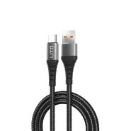 USB-A u USB-C kabel za punjenje i prijenos podataka Lito "LD08T" s brzim punjenjem - 2m - crni