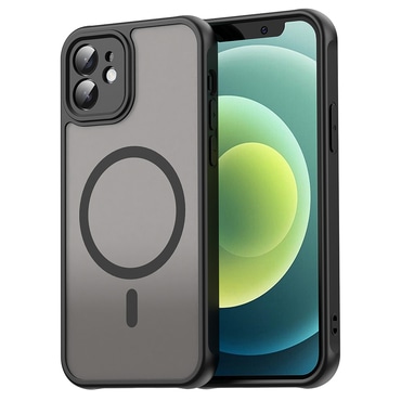 Hibridna maska "HaloFrost II MagSafe" za iPhone 12 - black