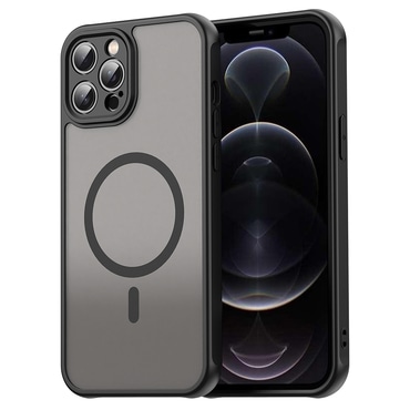 Hibridna maska "HaloFrost II MagSafe" za iPhone 12 Pro - black