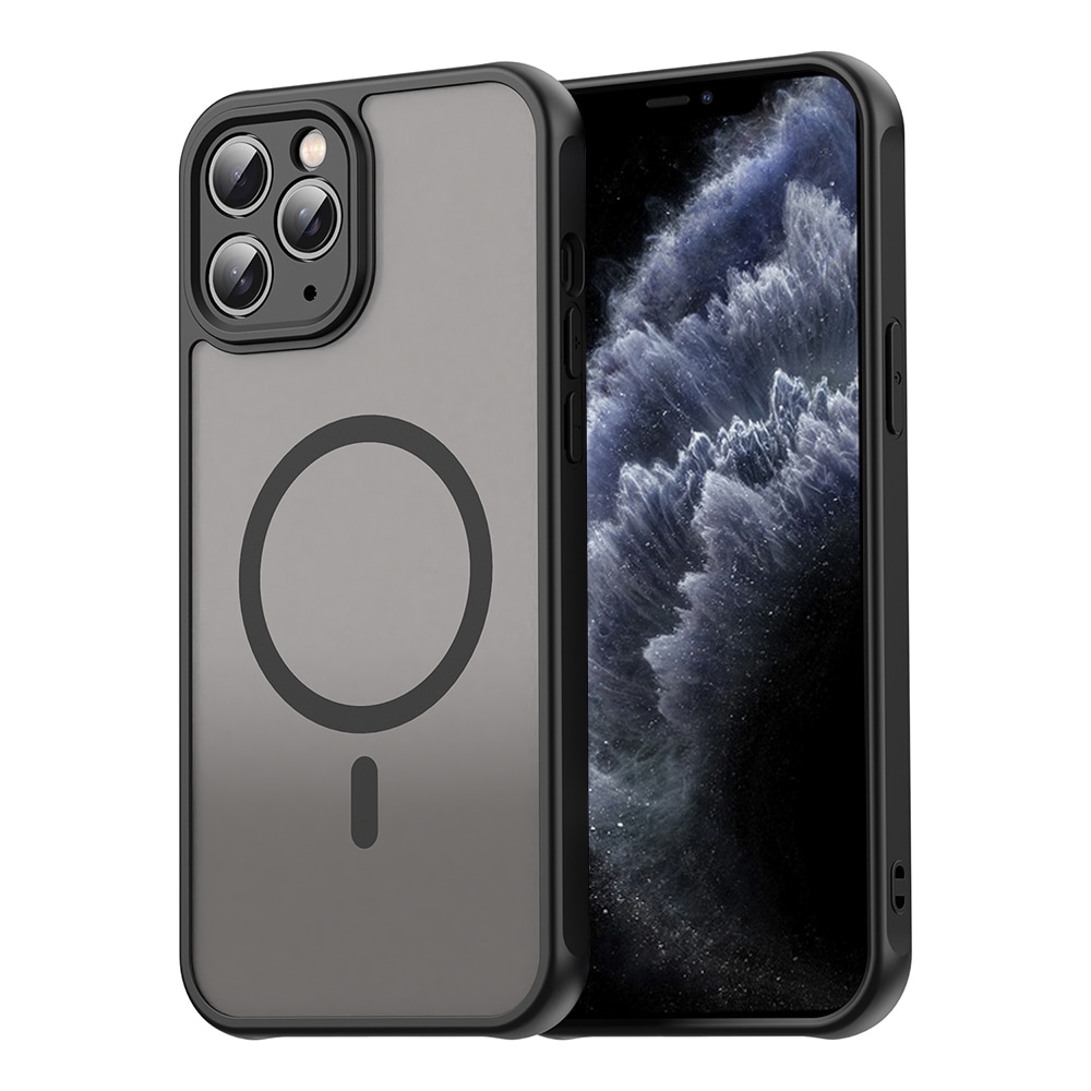 Hibridna maska "HaloFrost II MagSafe" za iPhone 11 Pro - black