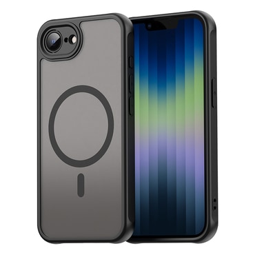 Hibridna maska "HaloFrost II MagSafe" za iPhone 16e - black