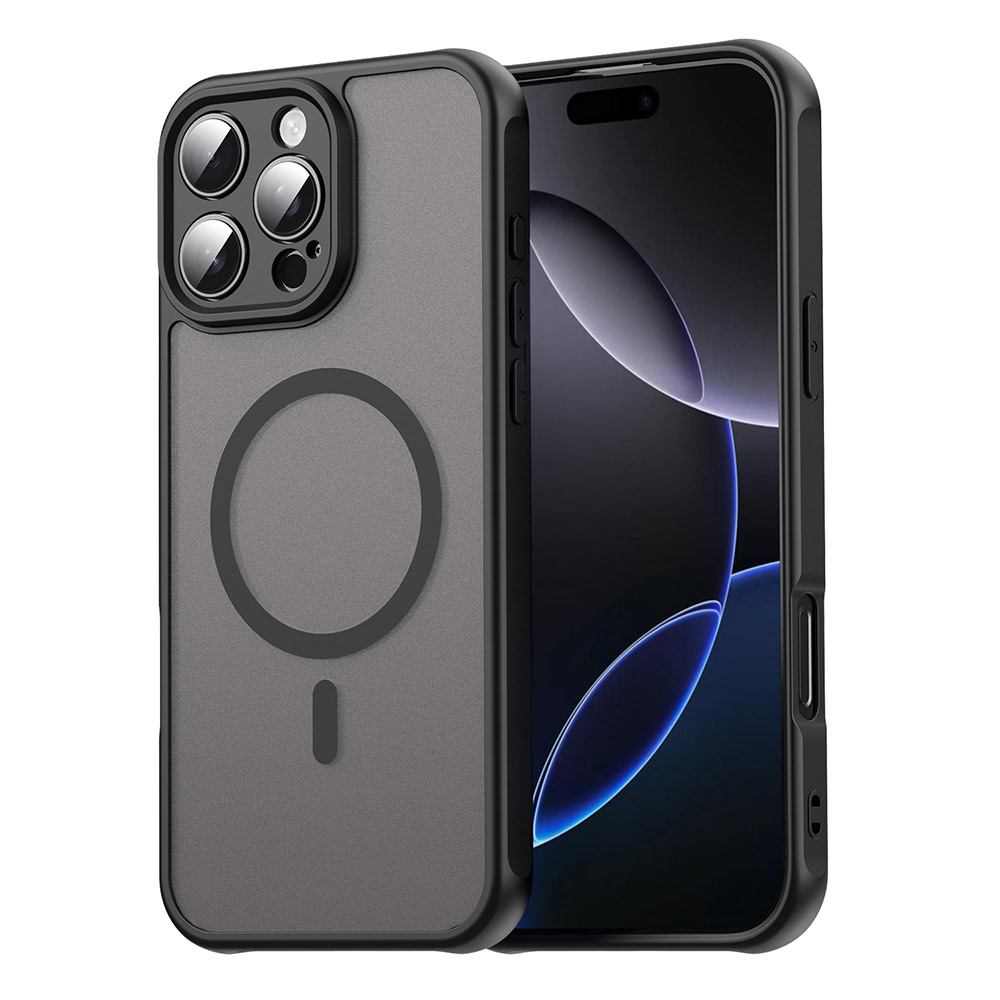 Hibridna maska "HaloFrost II MagSafe" za iPhone 16 Pro Max - black