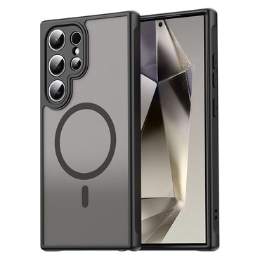 Hibridna maska "HaloFrost II MagSafe" za Samsung Galaxy S24 Ultra - black