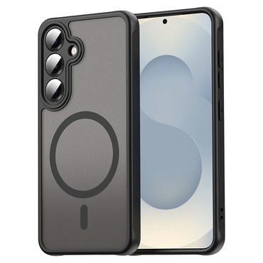 Hibridna maska "HaloFrost II MagSafe" za Samsung Galaxy S24 Plus / S25 Plus - black