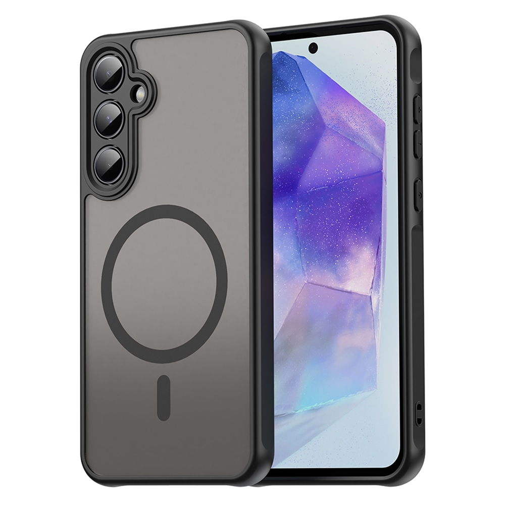 Hibridna maska "HaloFrost II MagSafe" za Samsung Galaxy A35 - black
