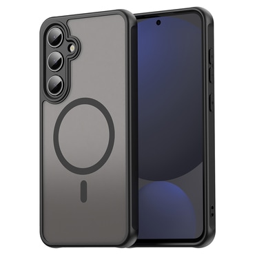 Hibridna maska "HaloFrost II MagSafe" za Samsung Galaxy S24 FE - black