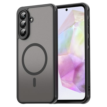 Hibridna maska "HaloFrost II MagSafe" za Samsung Galaxy A36 - black
