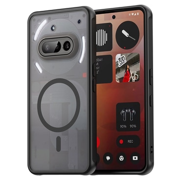 Hibridna maska "HaloFrost II MagSafe" za Nothing Phone (3a) - black