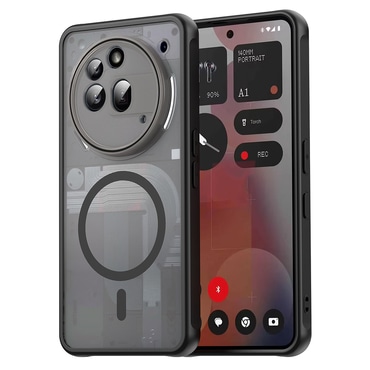 Hibridna maska "HaloFrost II MagSafe" za Nothing Phone (3a) Pro - black