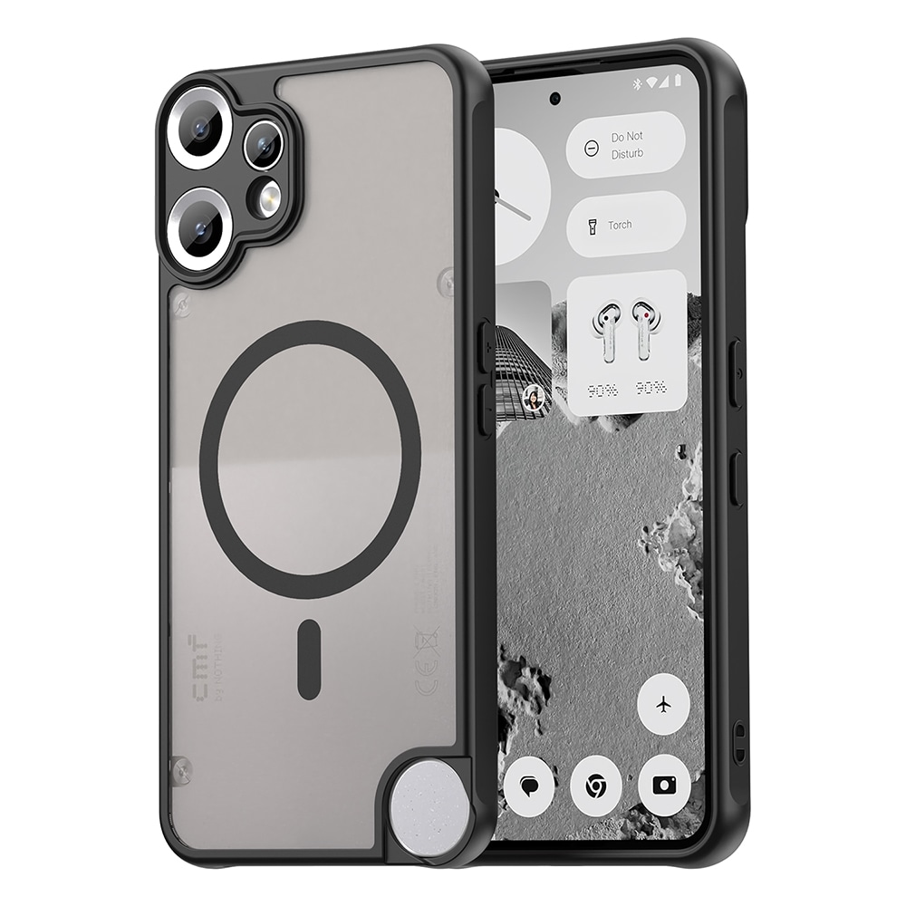 Hibridna maska "HaloFrost II MagSafe" za Nothing CMF Phone 2 Pro - black