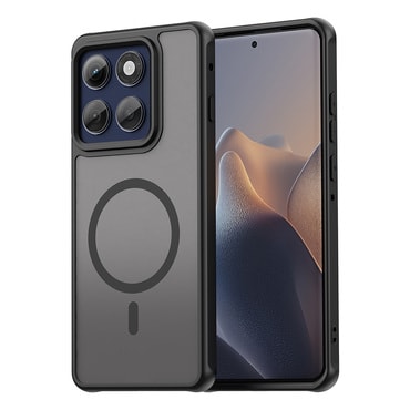 Hibridna maska "HaloFrost II MagSafe" za Motorola Edge 60 Pro - black