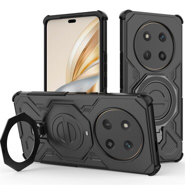 Hibridna maska "Carbon Shield Pro" za Honor Magic7 Lite - black