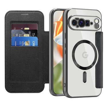 Torbica "SmartMag Book" s MagSafe tehnologijom i RFID novčanikom za Google Pixel 10 Pro XL - black