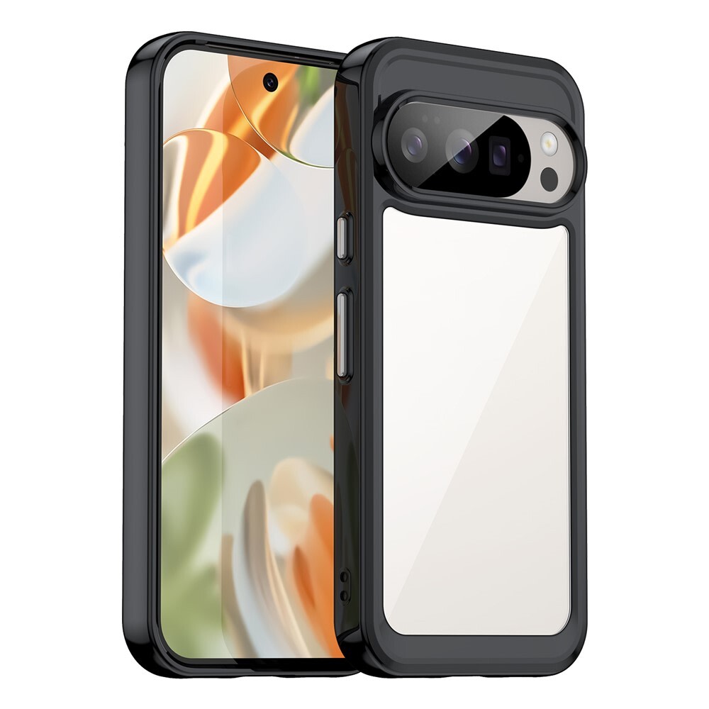 Hibridna maska "Frame Shield" za Google Pixel 10 / Pixel 10 Pro - crna