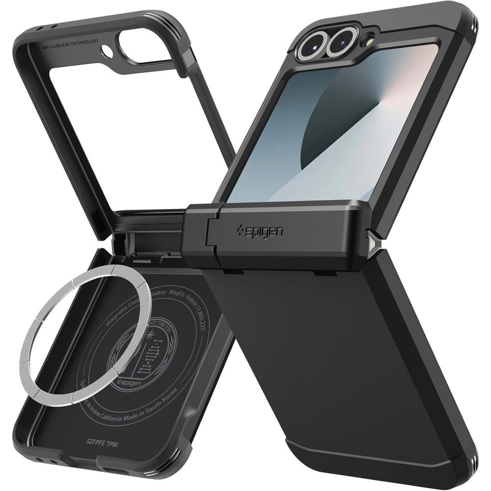 Maska Spigen "Tough Armor MagFit Pro" za Samsung Galaxy Z Flip7 FE - black