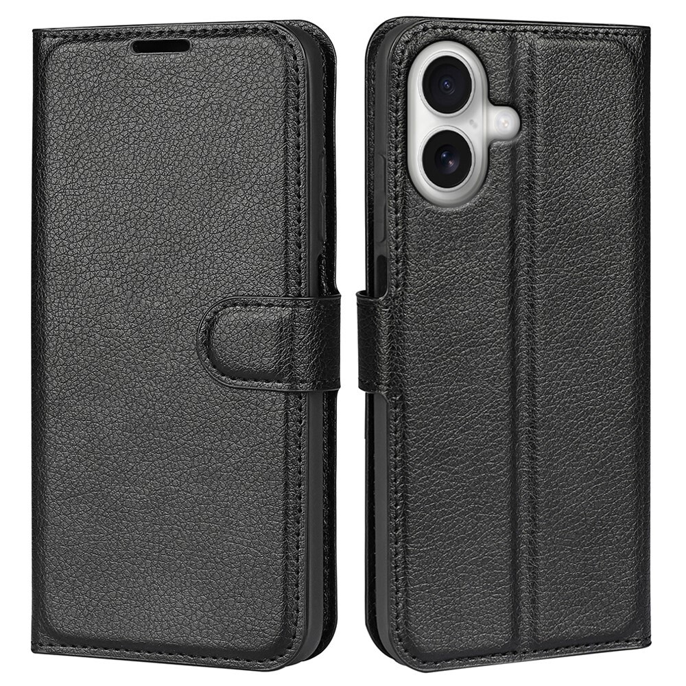 Torbica "Litchi" za iPhone 17 - crna