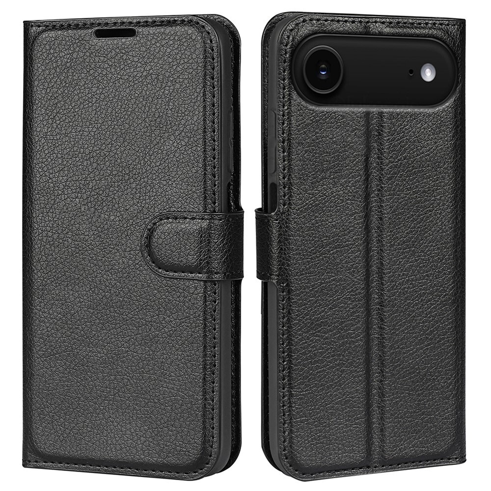 Torbica "Litchi" za iPhone 17 Air - crna