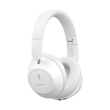 Bluetooth naglavne slušalice Baseus Bass 30 Max s baterijom do 50 sati i sklopivim dizajnom - moon white Bluetooth naglavne slušalice Baseus Bass 30 Max s baterijom do 50 sati i sklopivim dizajnom - moon white