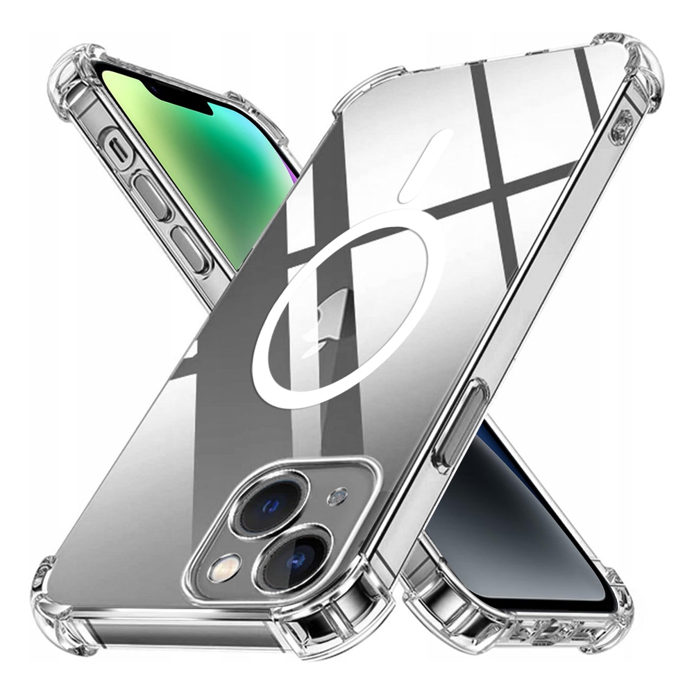 Hibridna maska Techsuit "Shockproof MagSafe" za iPhone 14 - clear