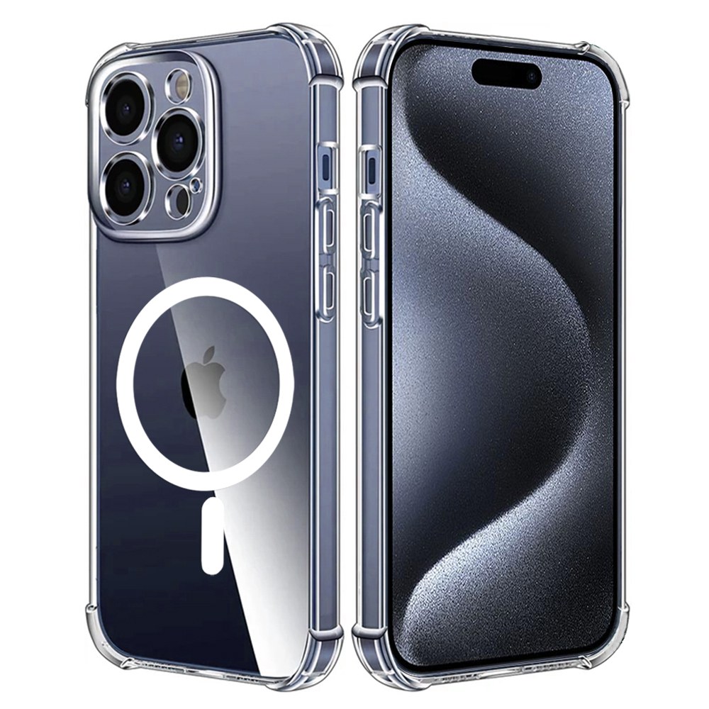 Hibridna maska Techsuit "Shockproof MagSafe" za iPhone 15 Pro - clear