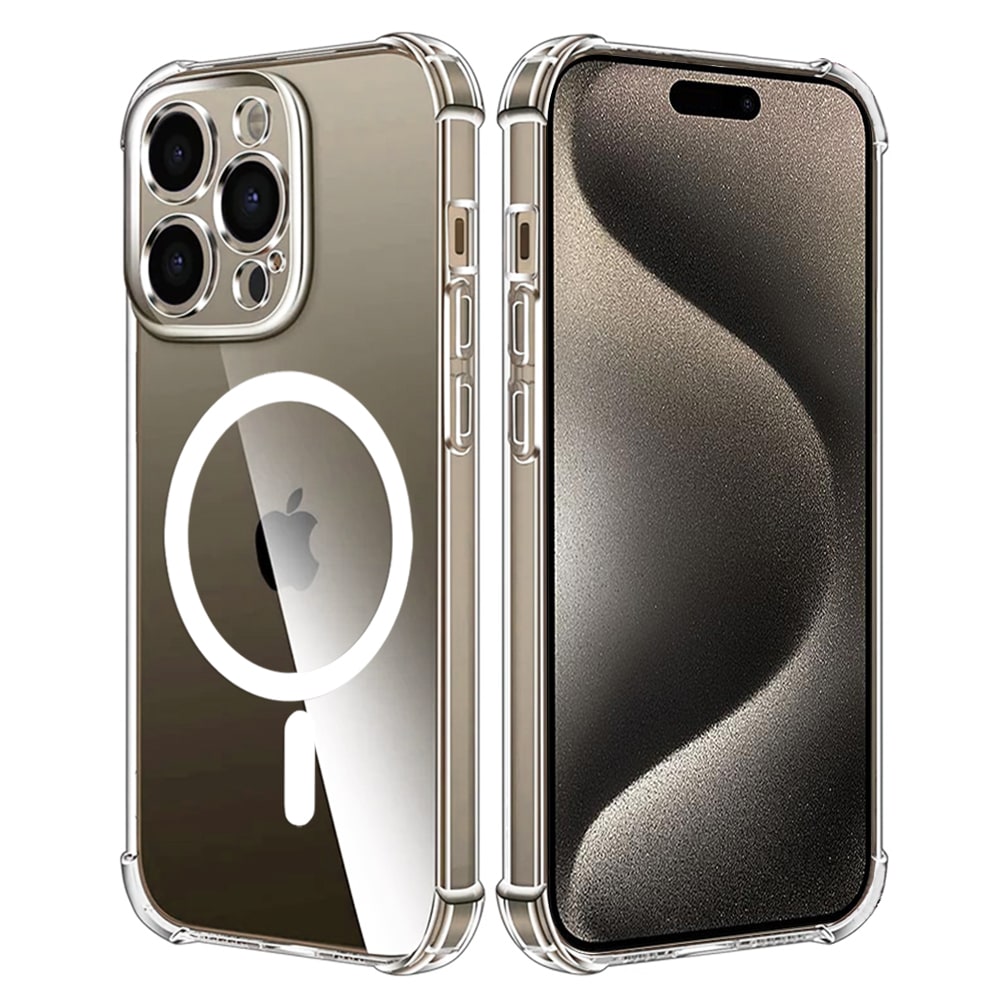 Hibridna maska Techsuit "Shockproof MagSafe" za iPhone 15 Pro Max - clear