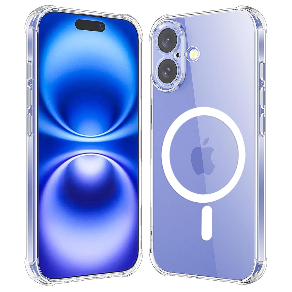 Hibridna maska Techsuit "Shockproof MagSafe" za iPhone 16 - clear