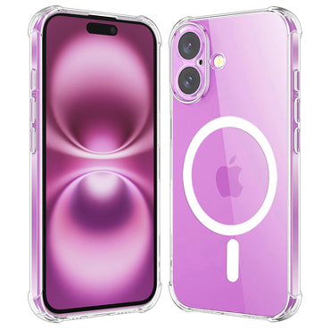 Hibridna maska Techsuit "Shockproof MagSafe" za iPhone 16 Plus - clear