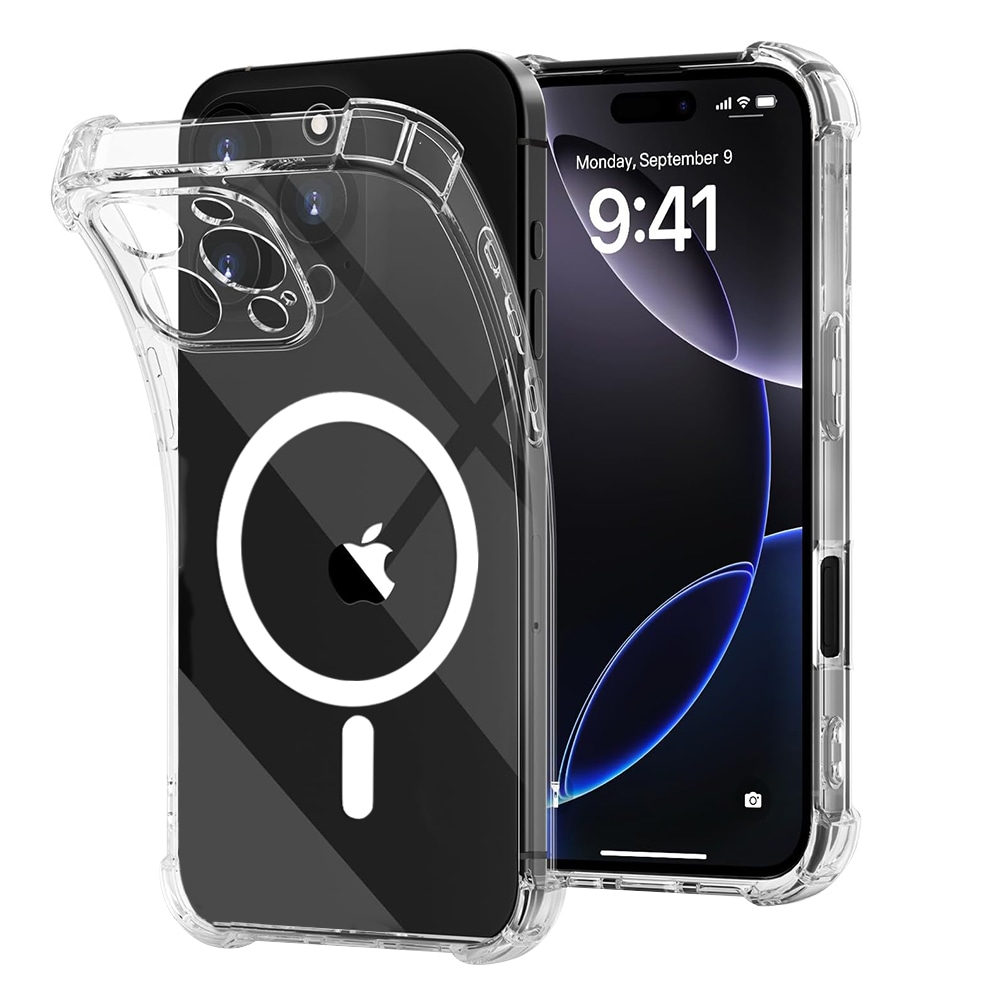 Hibridna maska Techsuit "Shockproof MagSafe" za iPhone 16 Pro Max - clear