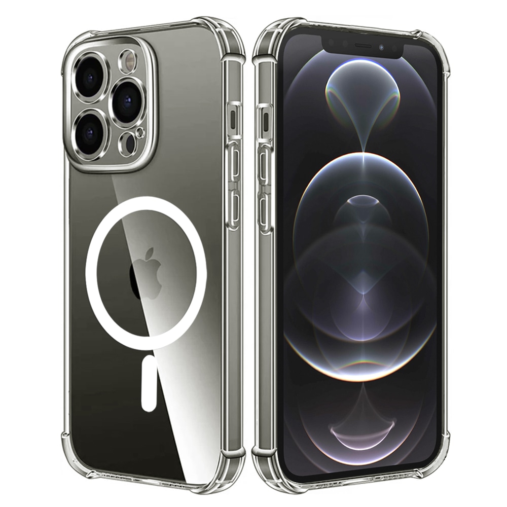 Hibridna maska Techsuit "Shockproof MagSafe" za iPhone 12 Pro - clear