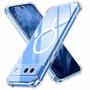 Hibridna maska Techsuit "Shockproof MagSafe" za Google Pixel 8a - clear