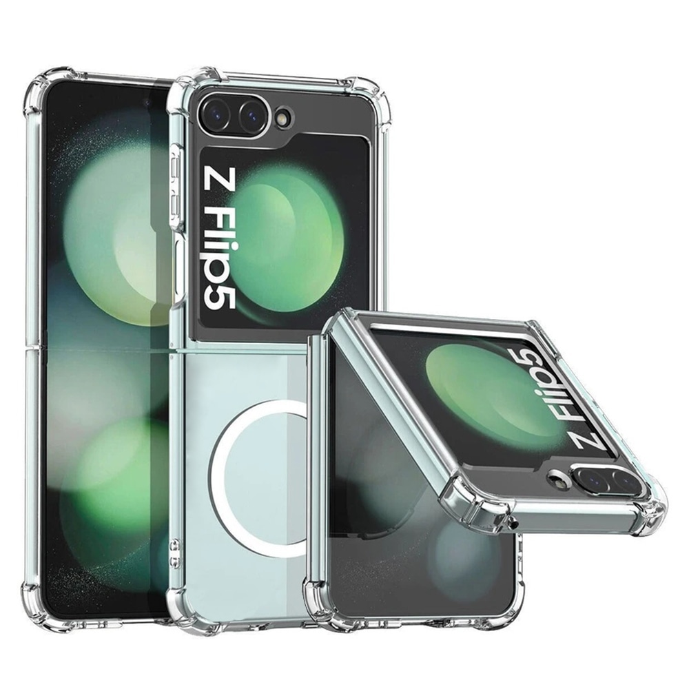 Hibridna maska Techsuit "Shockproof MagSafe" za Samsung Galaxy Z Flip5 - clear