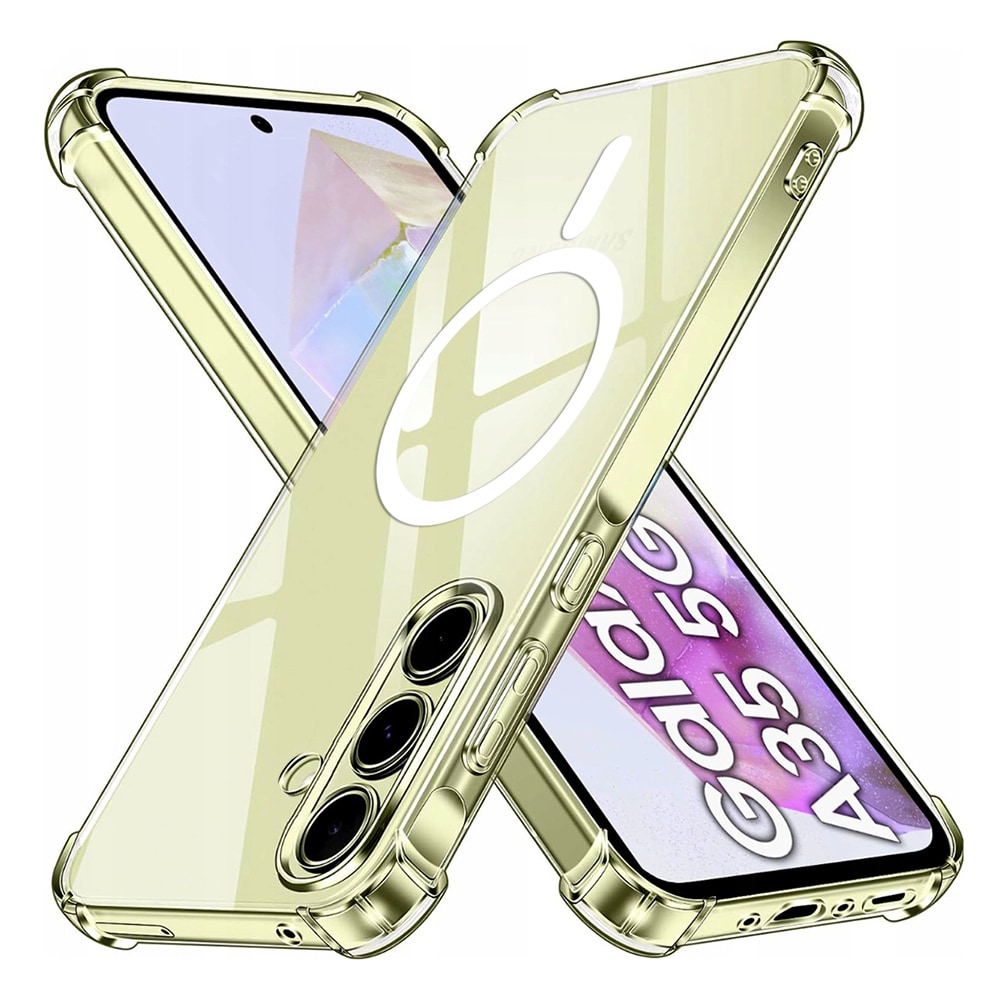 Hibridna maska Techsuit "Shockproof MagSafe" za Samsung Galaxy A35 - clear