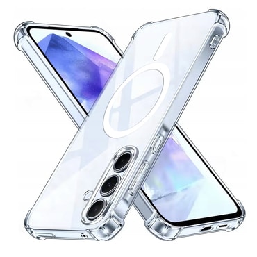 Hibridna maska Techsuit "Shockproof MagSafe" za Samsung Galaxy A55 - clear