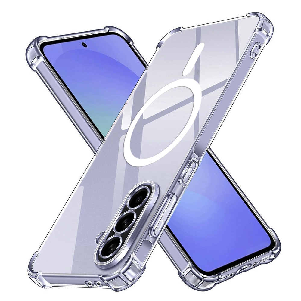 Hibridna maska Techsuit "Shockproof MagSafe" za Samsung Galaxy A36 - clear