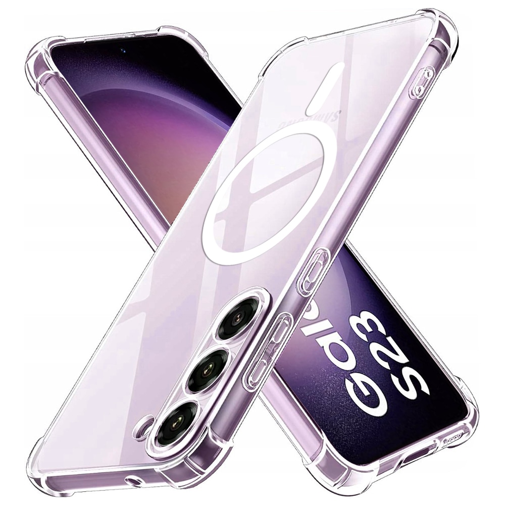Hibridna maska Techsuit "Shockproof MagSafe" za Samsung Galaxy S23 - clear
