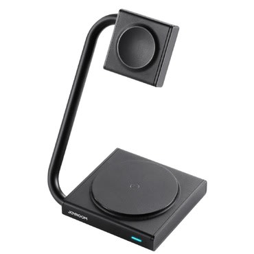 Sklopiva bežična stanica za punjenje Joyroom 2u1 "WQN05" za MagSafe punjenje iPhonea, slušalica i sata – 15W – crna Sklopiva bežična stanica za punjenje Joyroom 2u1 "WQN05" za MagSafe punjenje iPhonea, slušalica i sata – 15W – crna